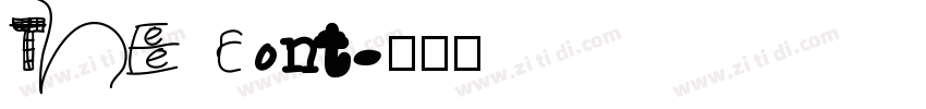 The font字体转换